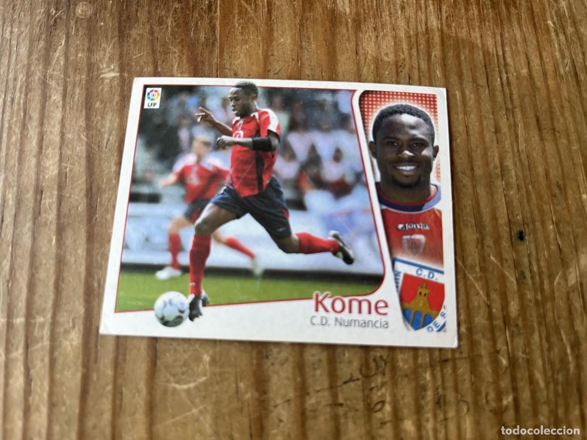 Figurine di Calcio: CROMO SIN PEGAR NUNCA PEGADO ALBUM LIGA ESTE 04 05 2004 2005 NUMANCIA KOME