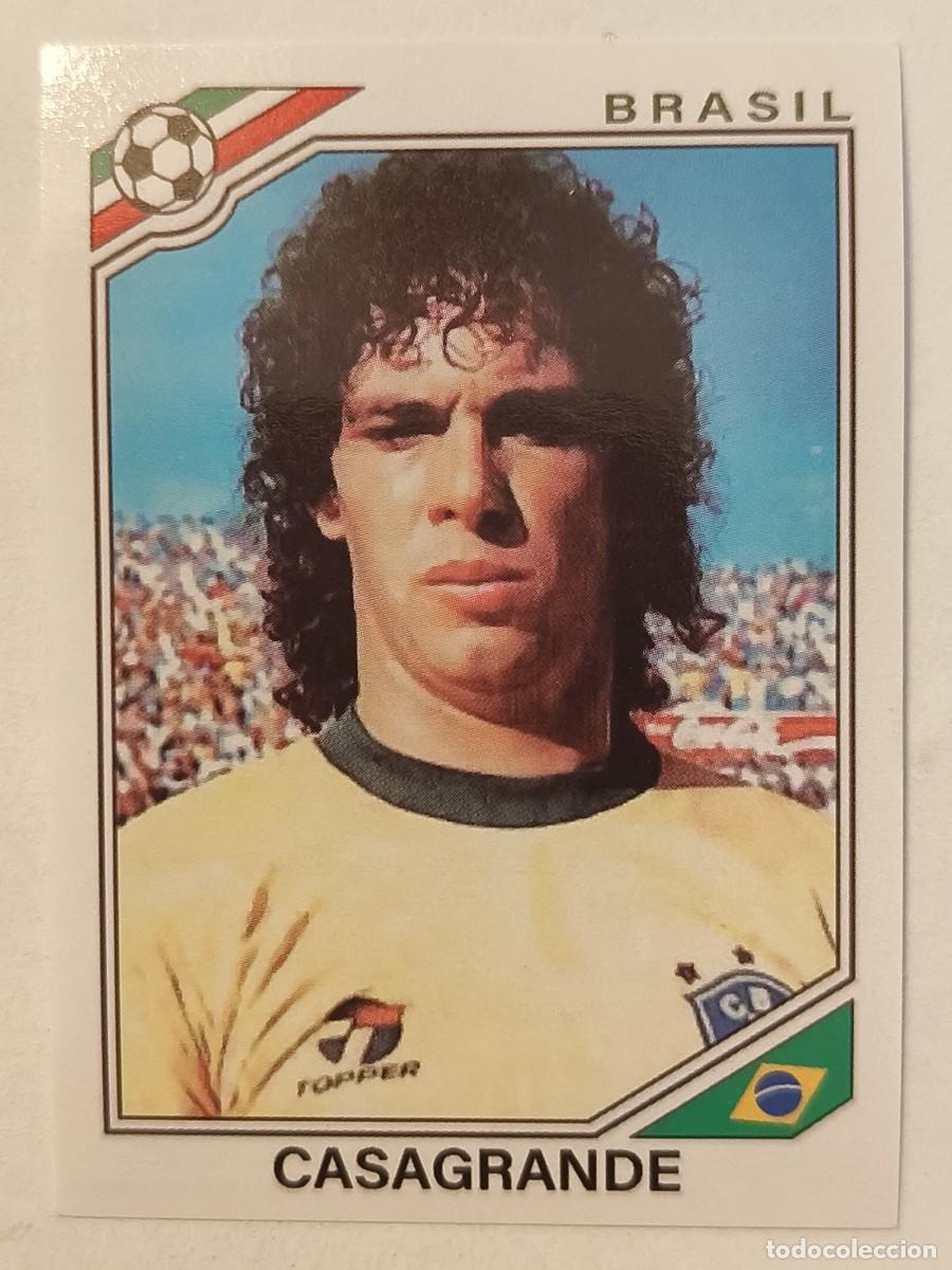 Figurine di Calcio: #252 CASAGRANDE (BRASIL) MUNDIAL MEXICO 86 PANINI