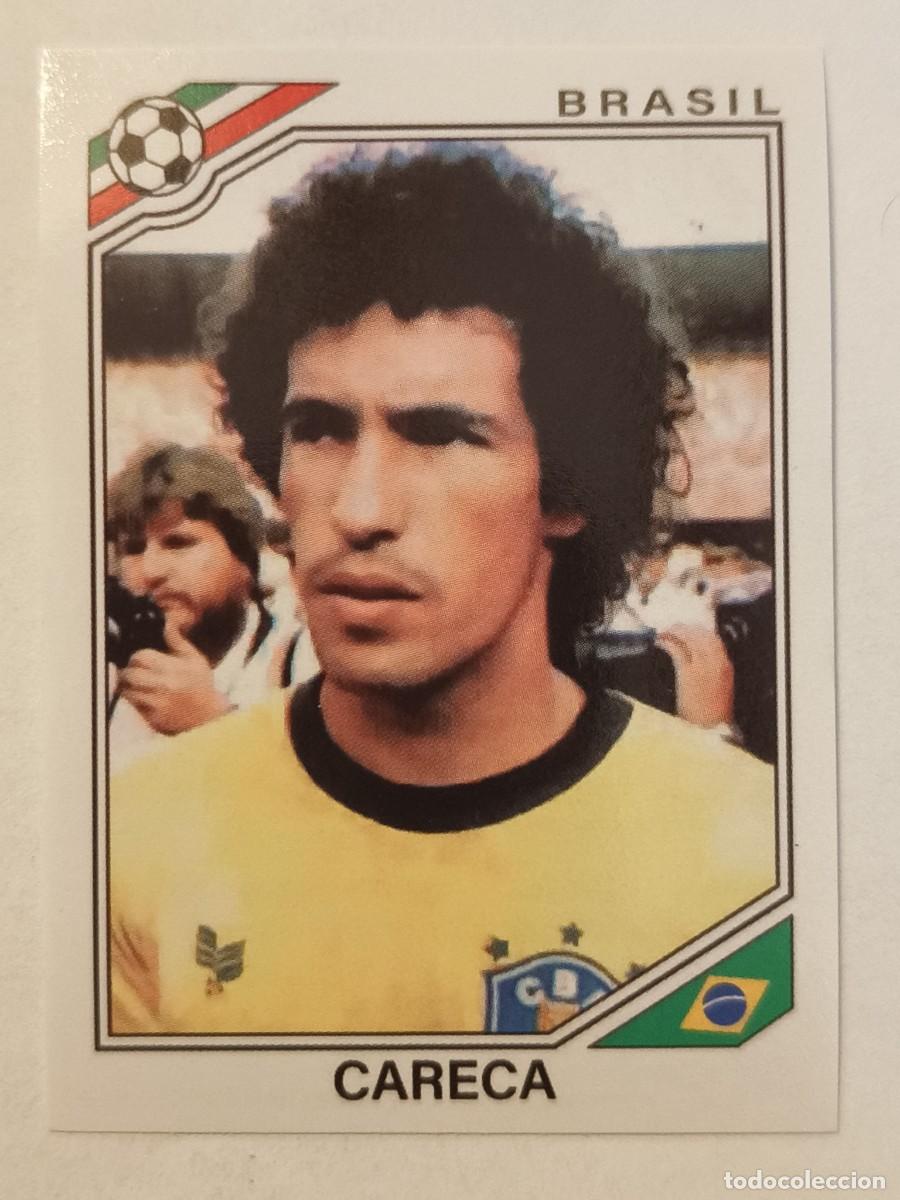 Football Stickers: #253 CARECA (BRASIL) MUNDIAL MEXICO 86 PANINI
