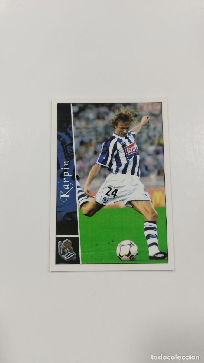 Cromos de Futebol: LAS FICHAS DE LA LIGA 2003 - KARPIN - REAL SOCIEDAD