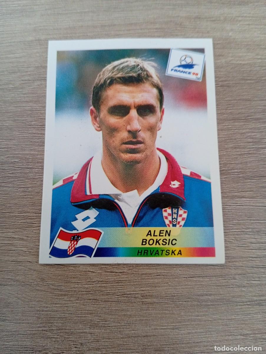 Football Stickers: ALEN BOKSIC 547 CROACIA PANINI FRANCIA 1998 98 SIN PEGAR NUNCA PEGADO