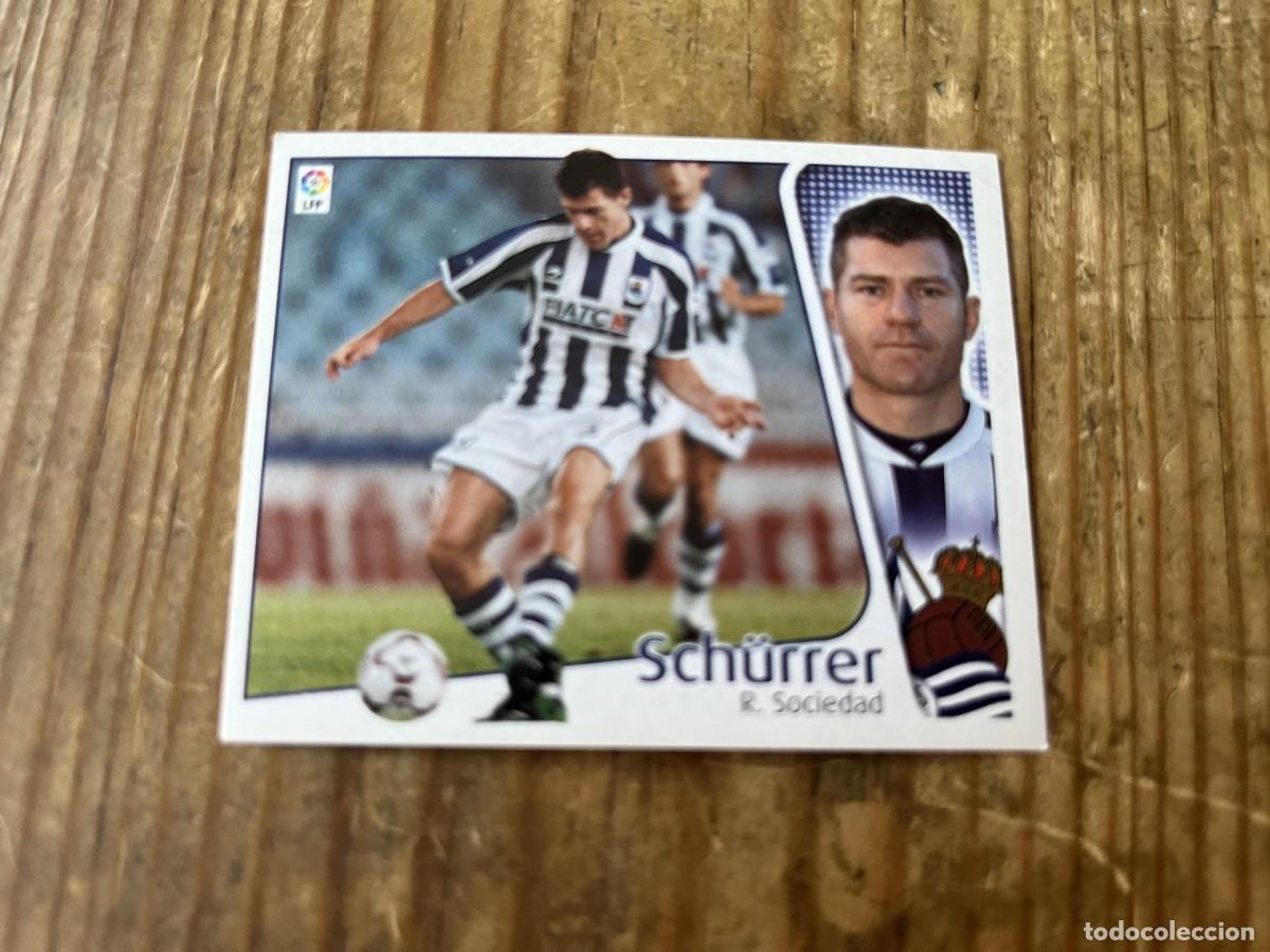 Football Stickers: CROMO SIN PEGAR NUNCA PEGADO ALBUM LIGA ESTE 04 05 2004 2005 REAL SOCIEDAD SCHURRER