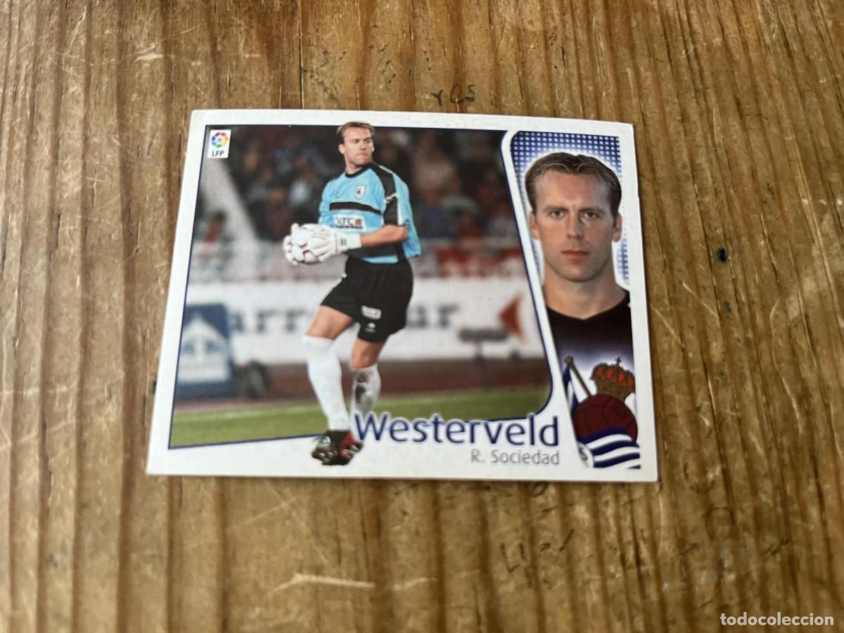 Football Stickers: CROMO SIN PEGAR NUNCA PEGADO ALBUM LIGA ESTE 04 05 2004 2005 REAL SOCIEDAD WESTERVELD