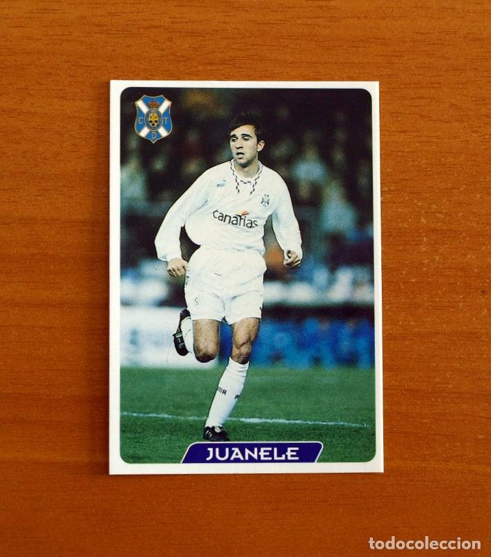 Cromos de f&uacute;tbol: Tenerife -N&ordm; 263 Juanele -Las Fichas de la Liga 95-96-1995-1996 -Mundicromo Sport