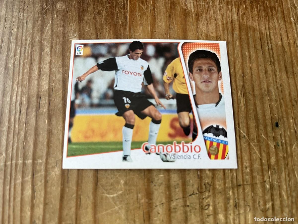 Cromos de f&uacute;tbol: CROMO SIN PEGAR NUNCA PEGADO ALBUM LIGA ESTE 04 05 2004 2005 VALENCIA CANOBBIO
