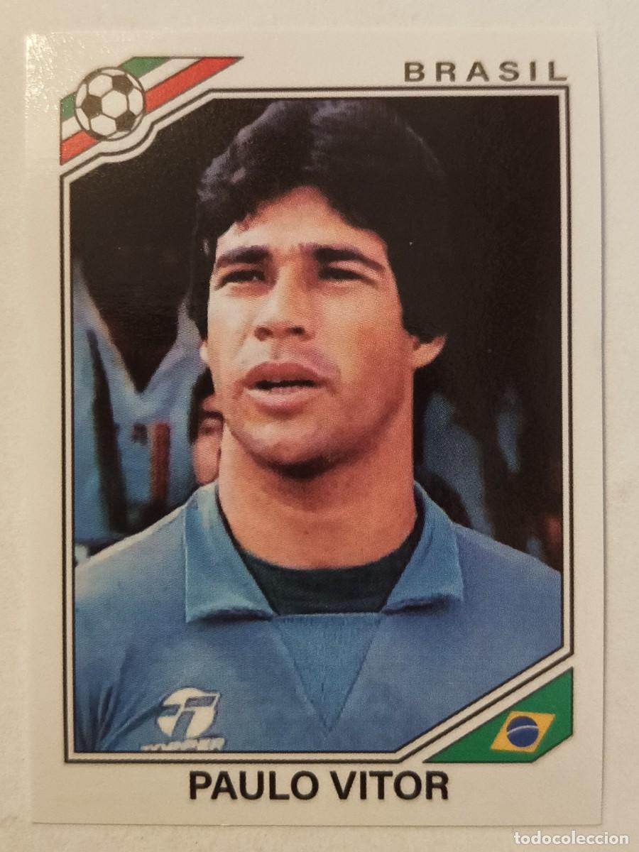 Cromos de f&uacute;tbol: #255 PAULO VITOR (BRASIL) MUNDIAL MEXICO 86 PANINI