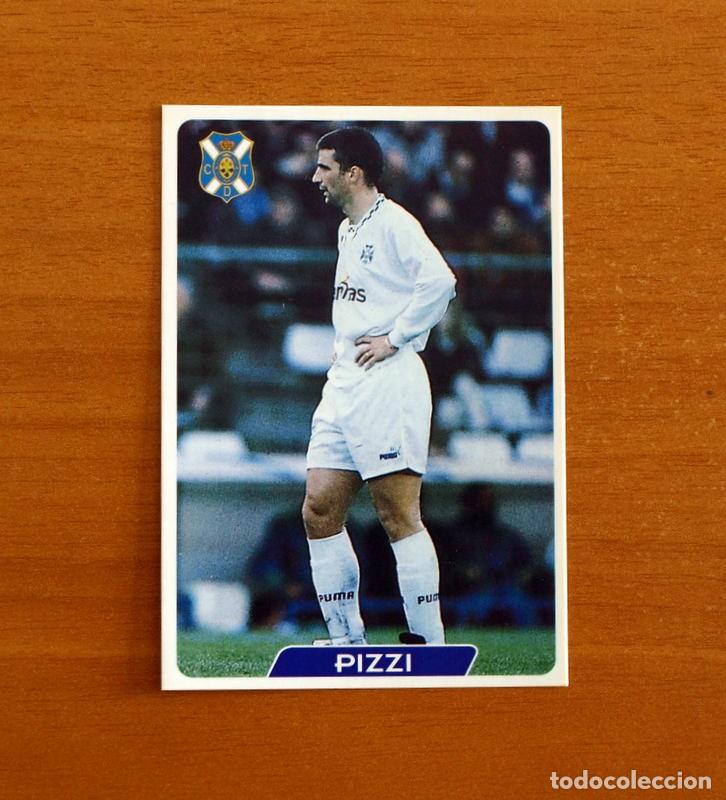 Fu&szlig;ball-Sticker: Tenerife -N&ordm; 265 Pizzi -Las Fichas de la Liga 95-96-1995-1996 -Mundicromo Sport