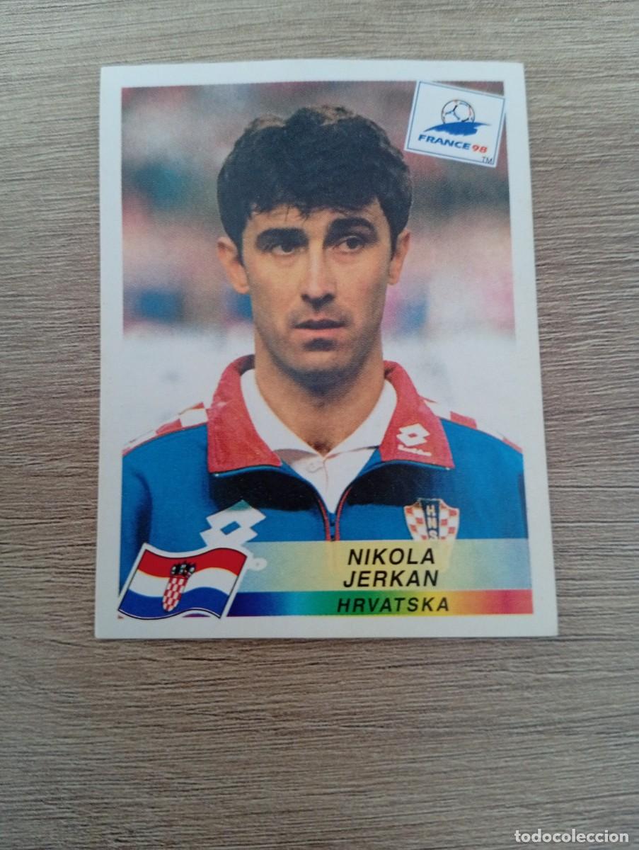 Football Stickers: NIKOLA JERKAN 539 CROACIA PANINI FRANCIA 1998 98 SIN PEGAR NUNCA PEGADO