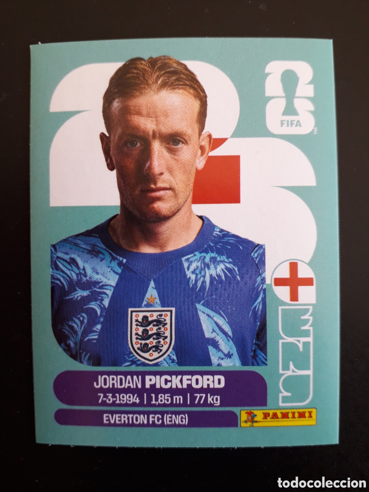 Football Stickers: PICKFORD INGLATERRA ENG 2 MUNDIAL F&Uacute;TBOL 2026 FIFA WORLD CUP PANINI SIN PEGAR PEDIDO M&Iacute;NIMO 3&euro;.