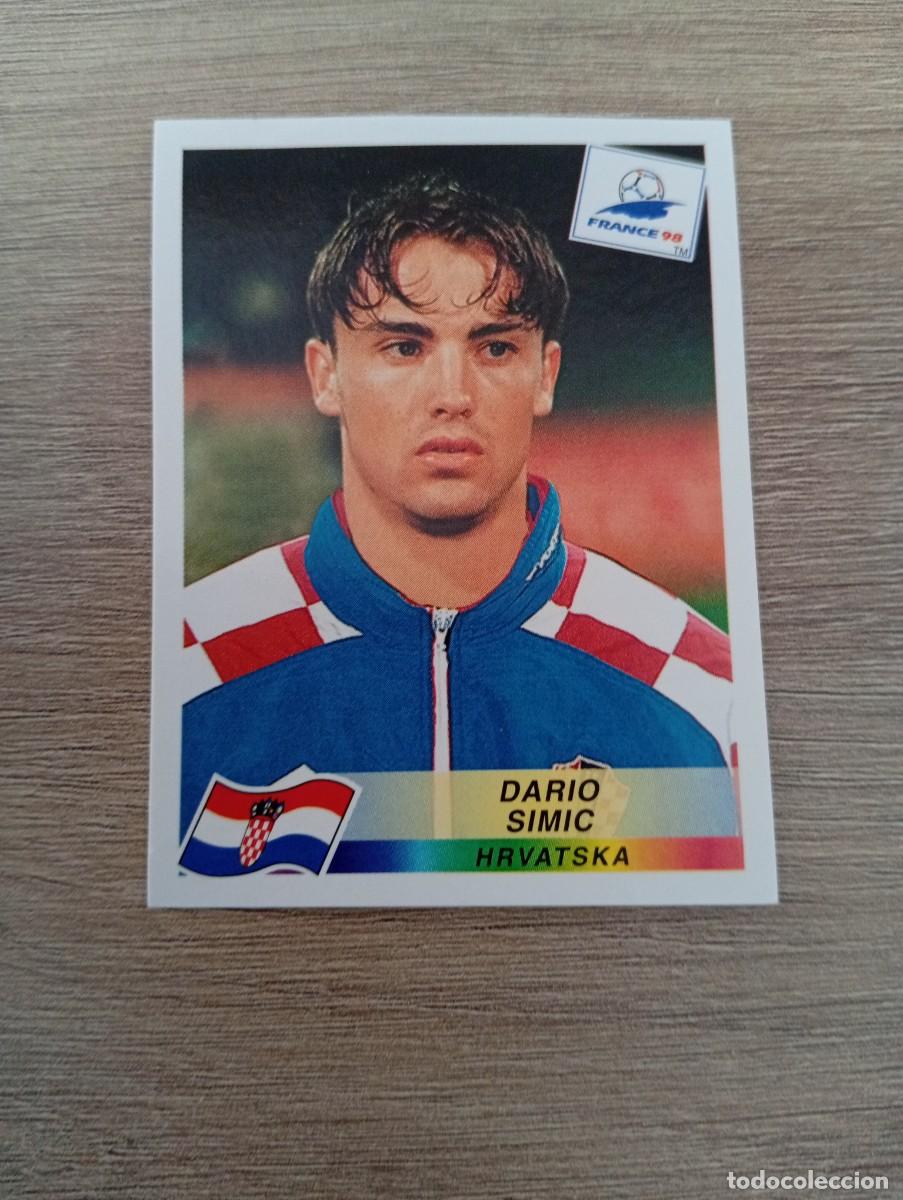 Football Stickers: DARIO SIMIC 538 CROACIA PANINI FRANCIA 1998 98 SIN PEGAR NUNCA PEGADO