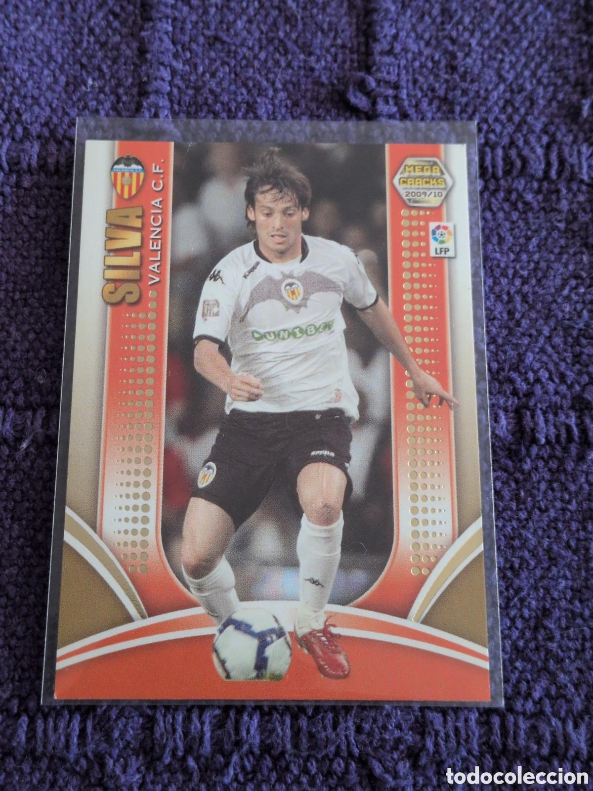 Cromos de Futebol: SILVA VALENCIA C. F. SERIE ORO 286 PANINI MEGACRACKS 2009 2010 09 10. NUEVO