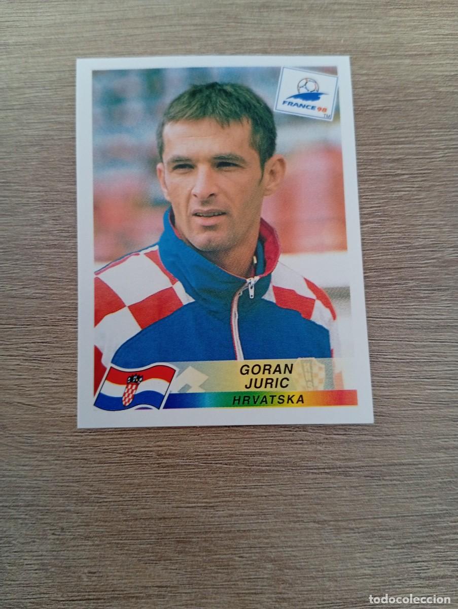 Cromos de f&uacute;tbol: GORAN JURIC 537 CROACIA PANINI FRANCIA 1998 98 SIN PEGAR NUNCA PEGADO