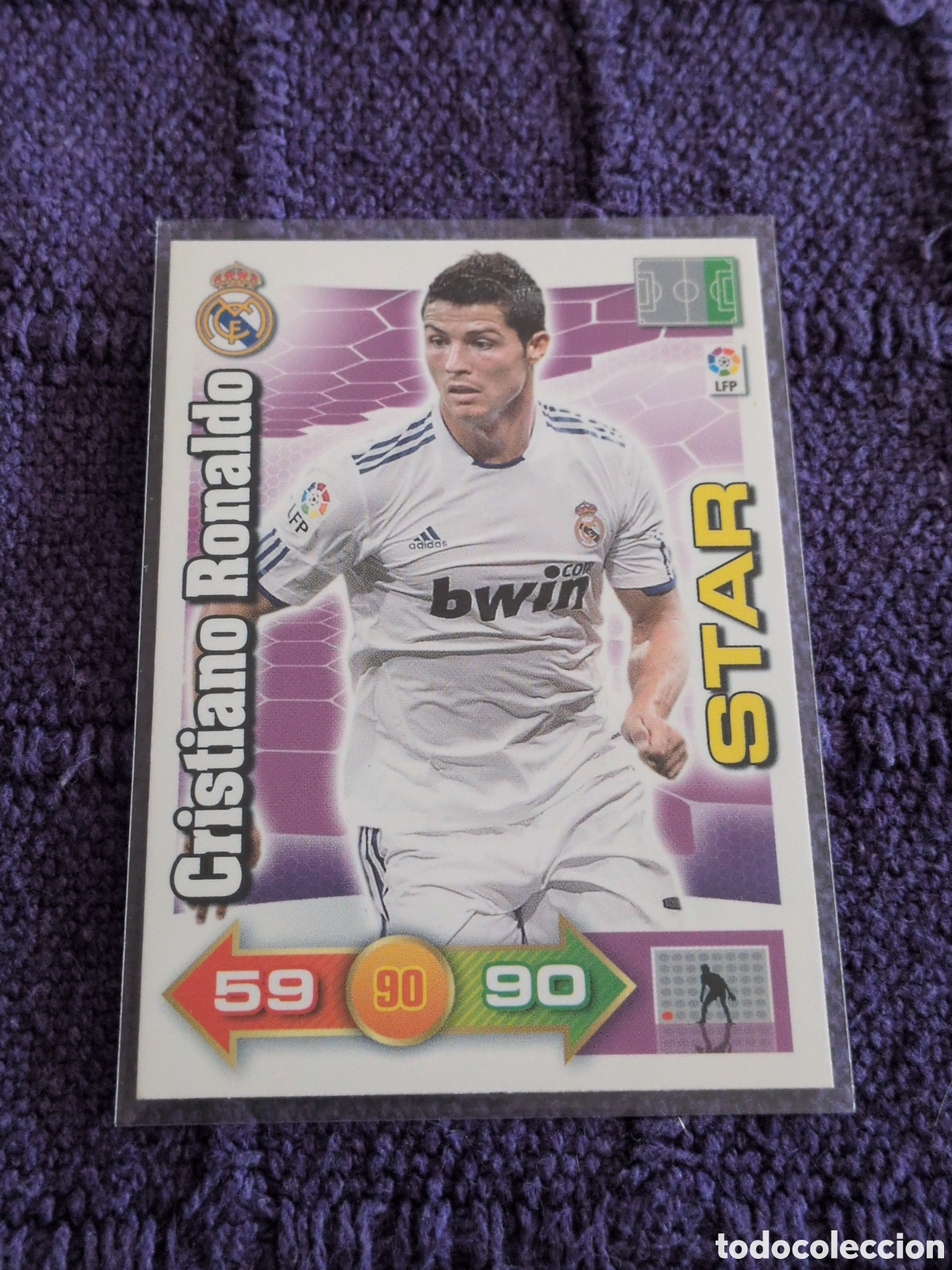 Cromos de f&uacute;tbol: Adrenalyn 2010 2011 10 11 panini Cristiano Ronaldo star n&deg; 178 Real Madrid. NUEVO