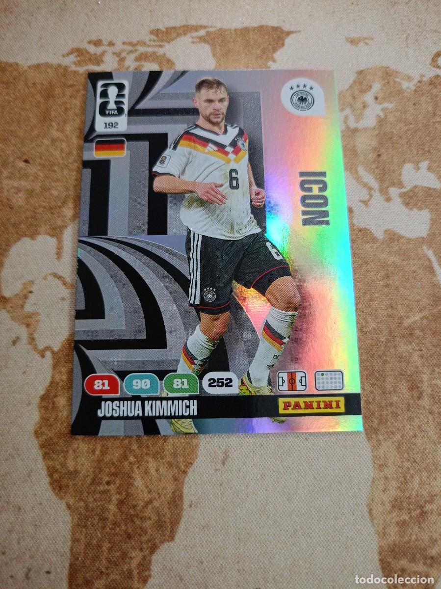Cromos de f&uacute;tbol: Alemania 192 JOSHUA KIMMICH Adrenalyn WORLD Cup 2026