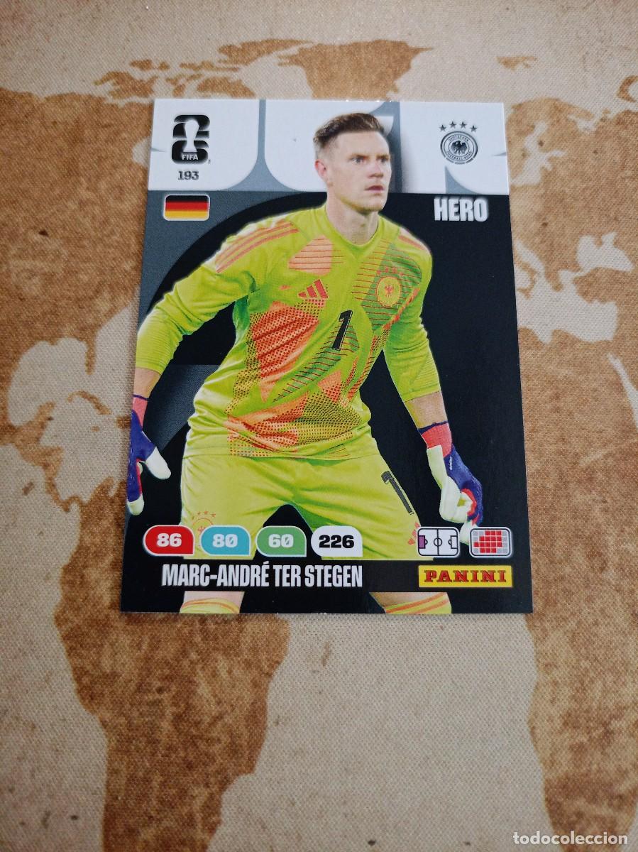 Cromos de f&uacute;tbol: Alemania 193 MARC ANDR&Eacute; TER STEGEN Adrenalyn WORLD Cup 2026