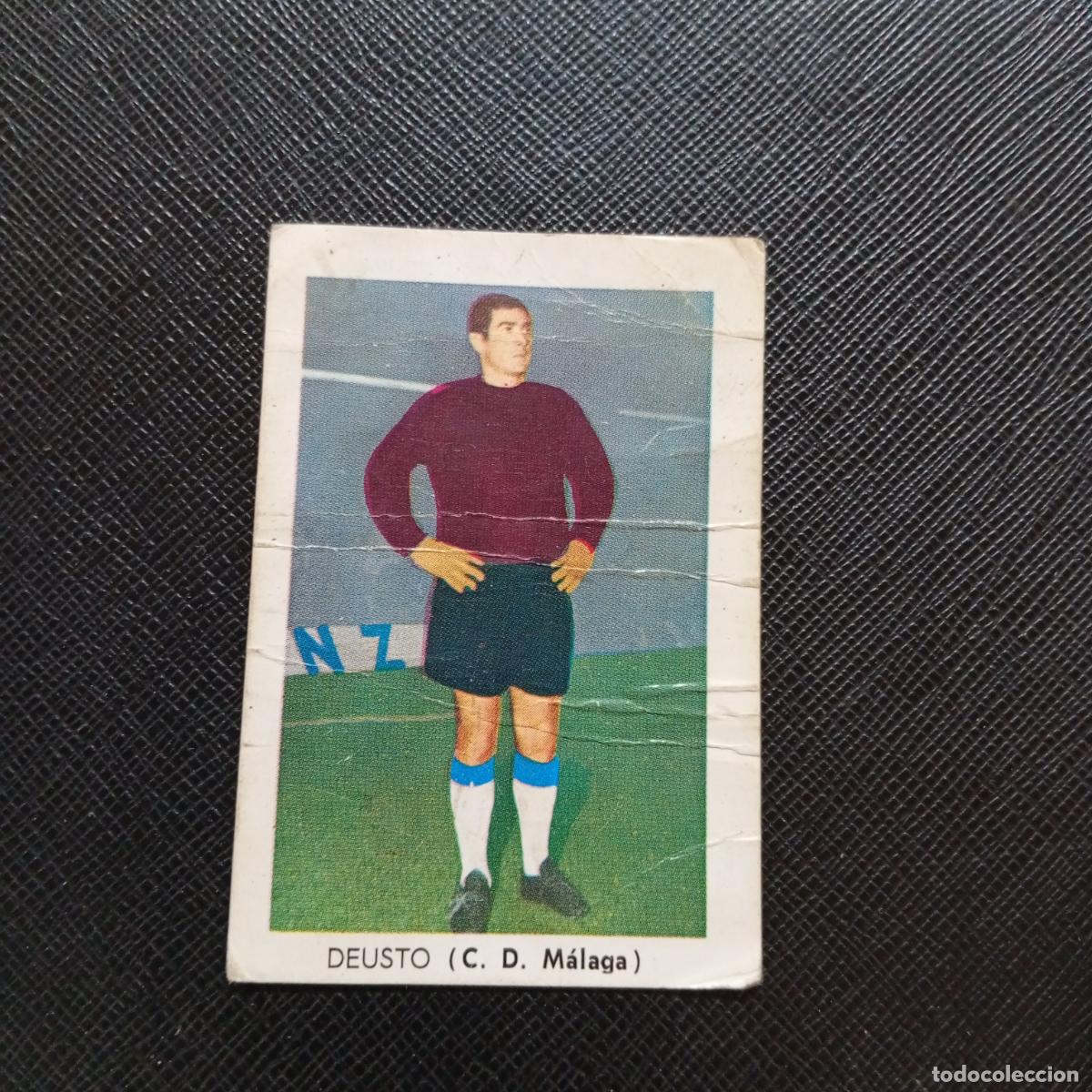 Cromos de f&uacute;tbol: DEUSTO MALAGA FHER 1970 1971 CROMO FUTBOL 70 71 LIGA - DESPEGADO - A70 PG352