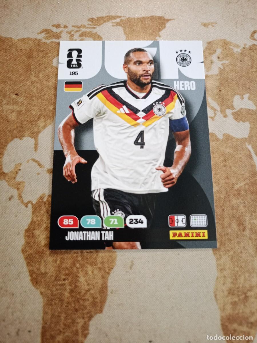 Cromos de f&uacute;tbol: Alemania 195 JONATHAN TAH Adrenalyn WORLD Cup 2026