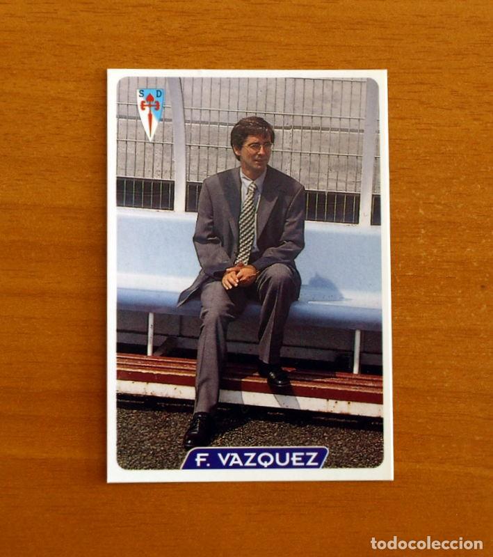 Cromos de f&uacute;tbol: Compostela-N&ordm; 272 Fernando V&aacute;zquez Entrenador-Las Fichas de la Liga 95-96-1995-1996-Mundicromo Sport