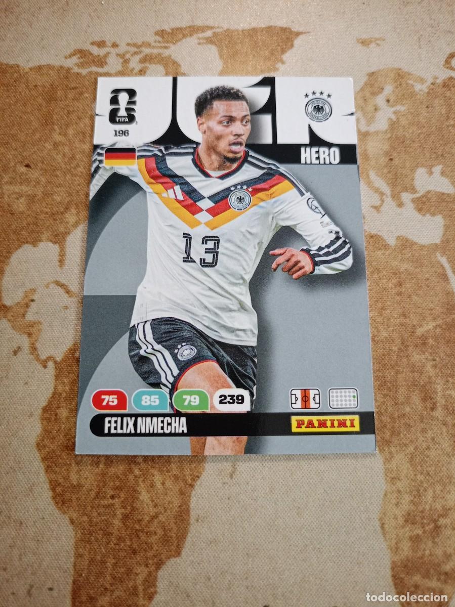 Cromos de f&uacute;tbol: Alemania 196 FELIX NMECHA Adrenalyn WORLD Cup 2026