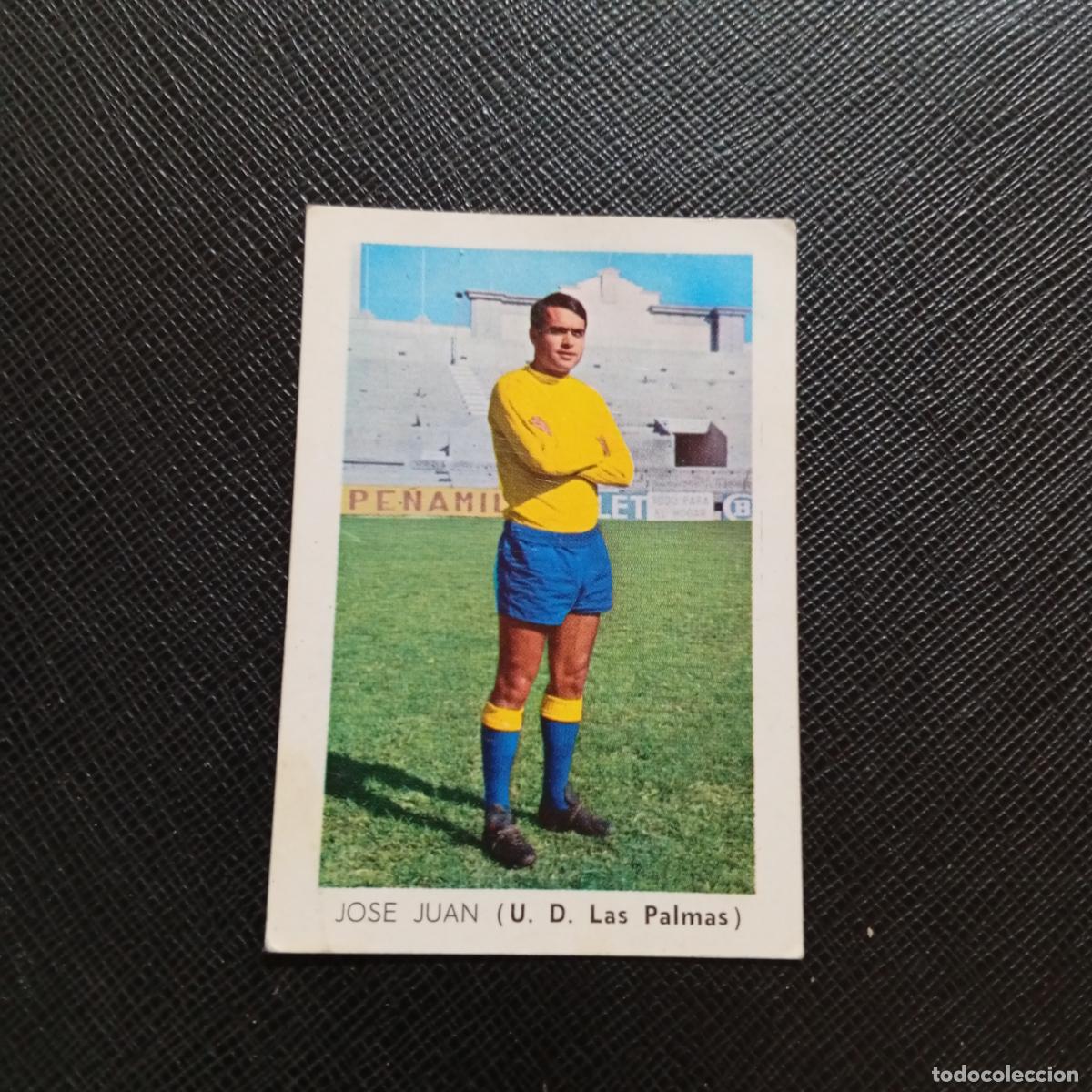 Cromos de f&uacute;tbol: JOSE JUAN LAS PALMAS FHER 1970 1971 CROMO FUTBOL 70 71 LIGA - DESPEGADO - A70 PG352