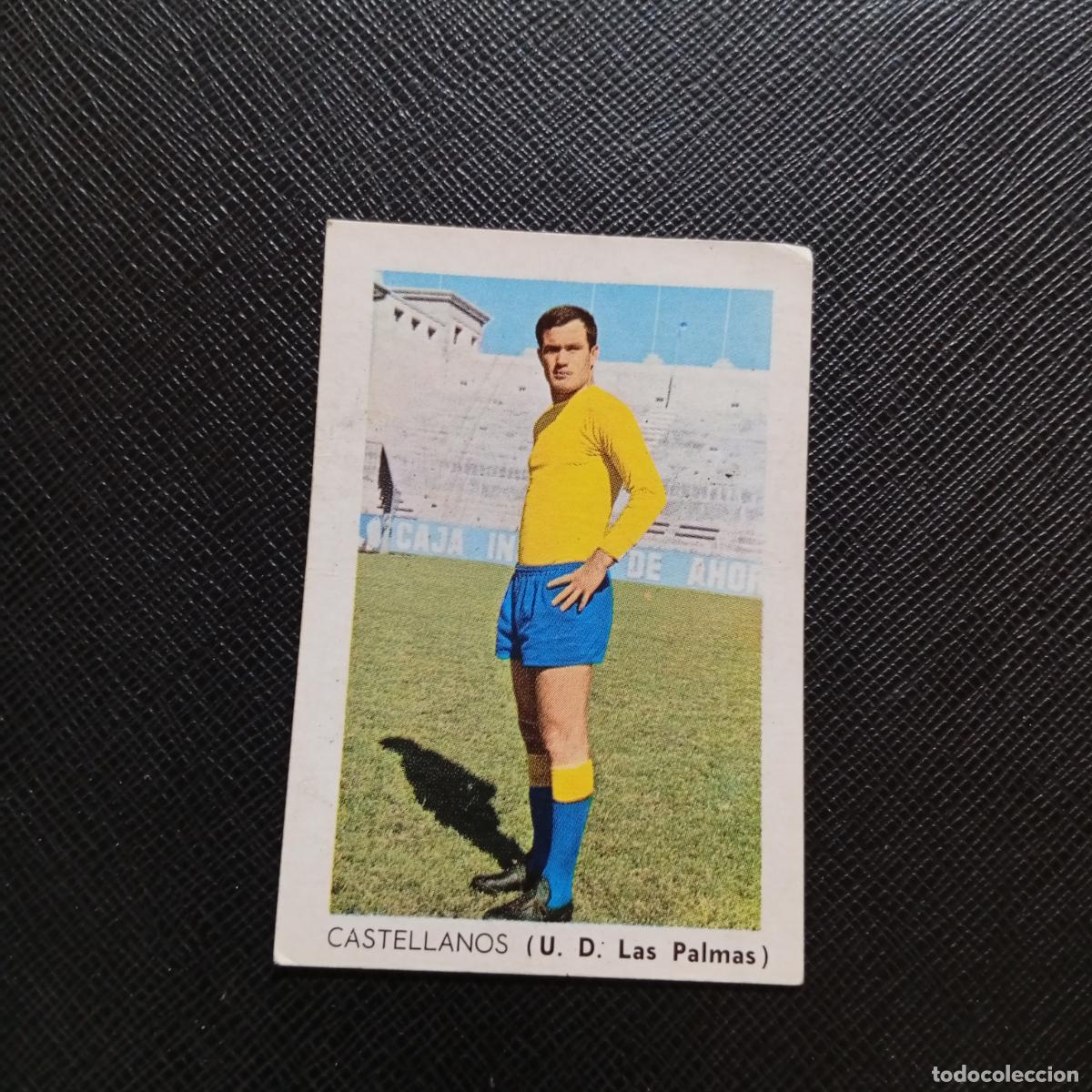 Cartes &agrave; collectionner de Football: CASTELLANOS LAS PALMAS FHER 1970 1971 CROMO FUTBOL 70 71 LIGA - DESPEGADO - A70 PG352