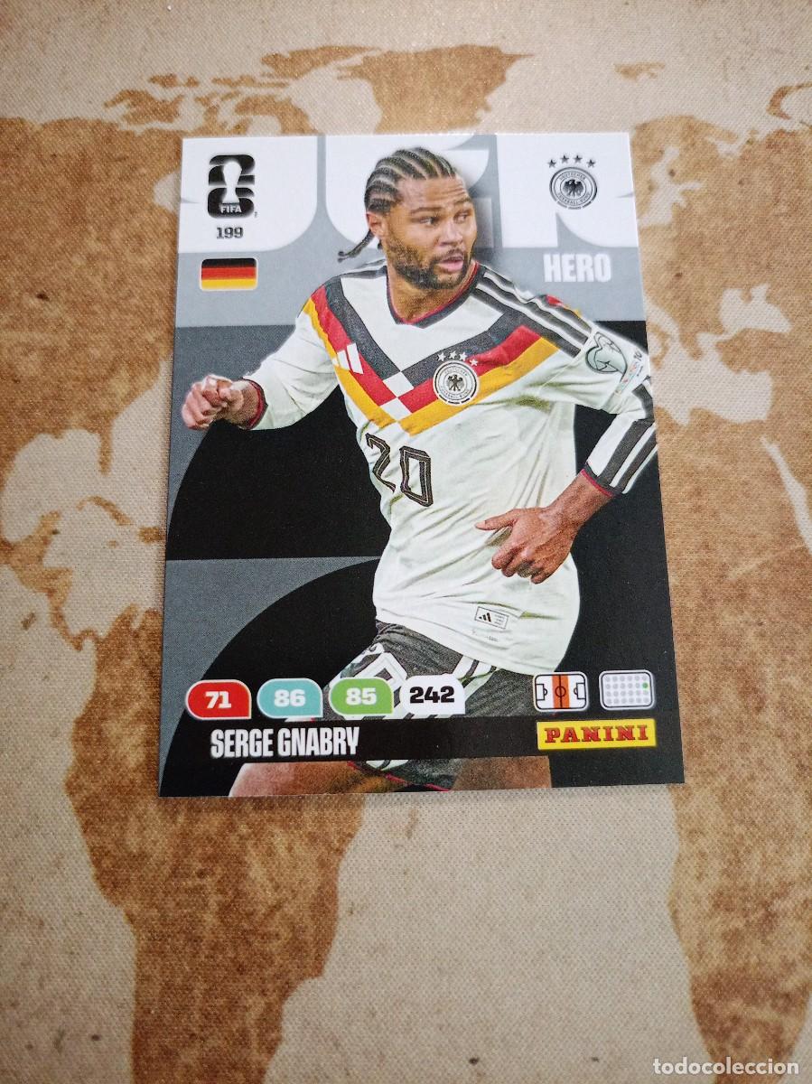 Fu&szlig;ball-Sticker: Alemania 199 SERGE GNABRY Adrenalyn WORLD Cup 2026