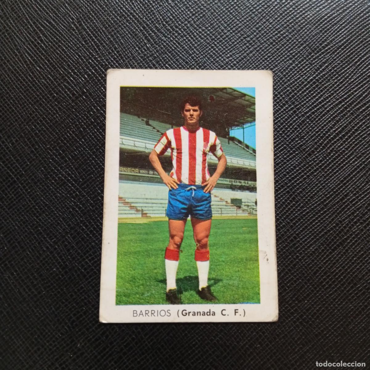 Cartes &agrave; collectionner de Football: BARRIOS GRANADA FHER 1970 1971 CROMO FUTBOL 70 71 LIGA - DESPEGADO - A70 PG352