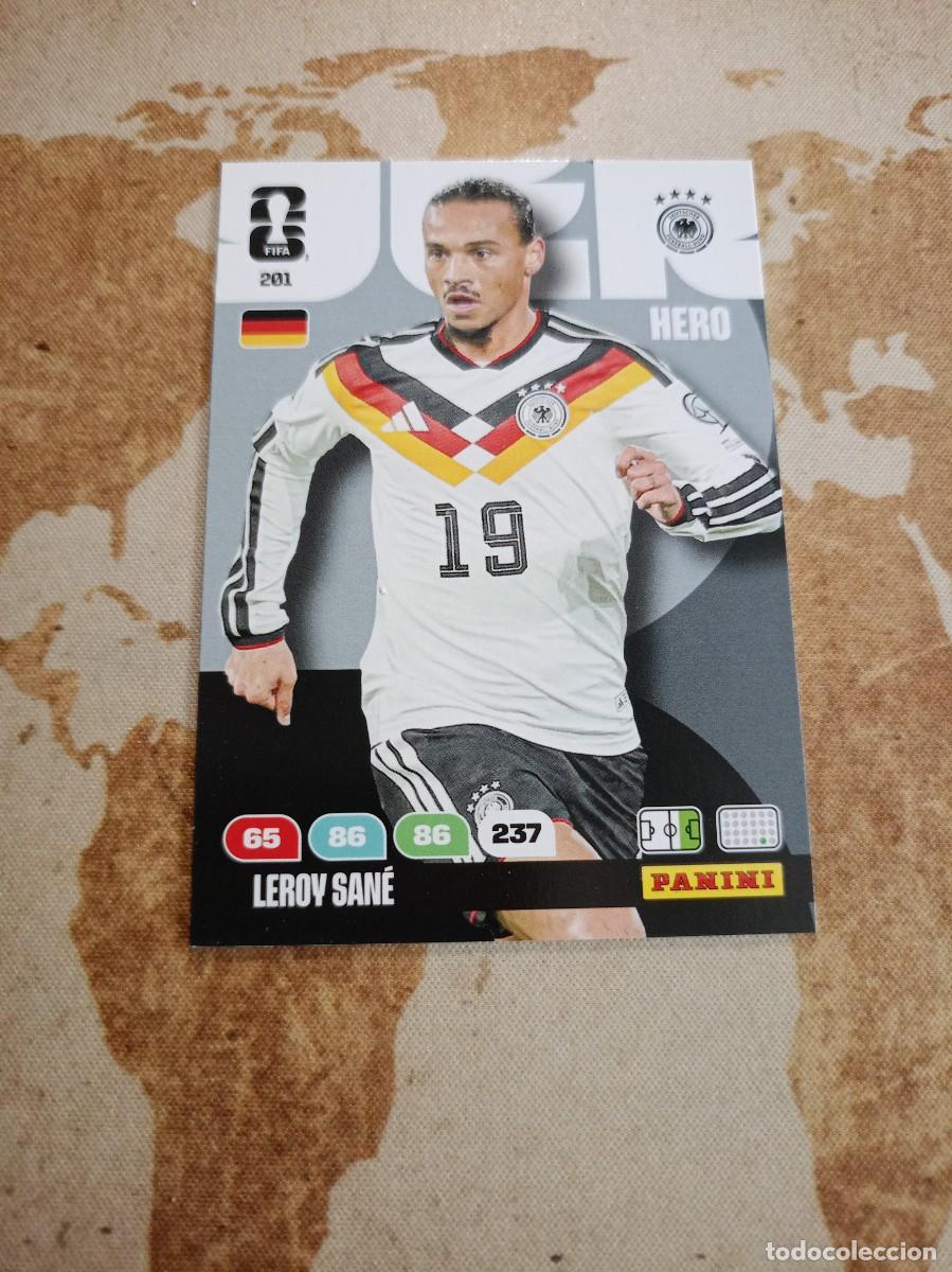 Cartes &agrave; collectionner de Football: Alemania 201 LEROY SAN&Eacute; Adrenalyn WORLD Cup 2026
