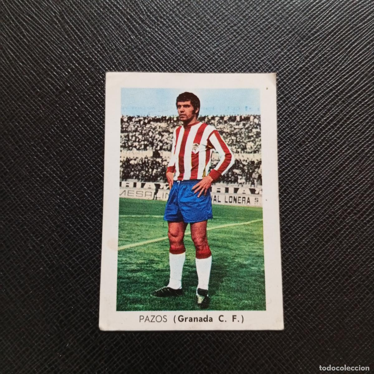 Cartes &agrave; collectionner de Football: PAZOS GRANADA FHER 1970 1971 CROMO FUTBOL 70 71 LIGA - DESPEGADO - A70 PG352