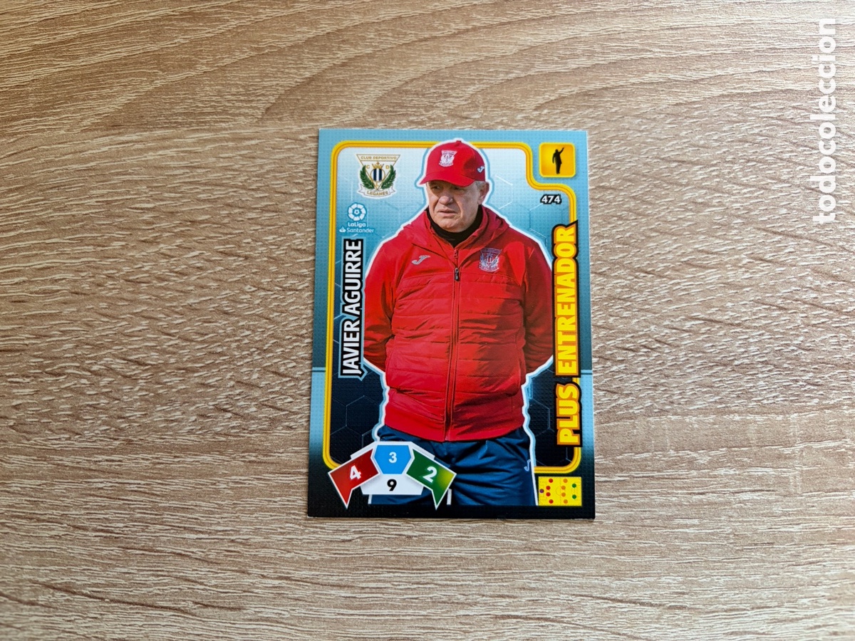 Football Stickers: 474 JAVIER AGUIRRE PLUS ENTRENADOR ADRENALYN XL 2019 2020 19 20 LEGAN&Eacute;S