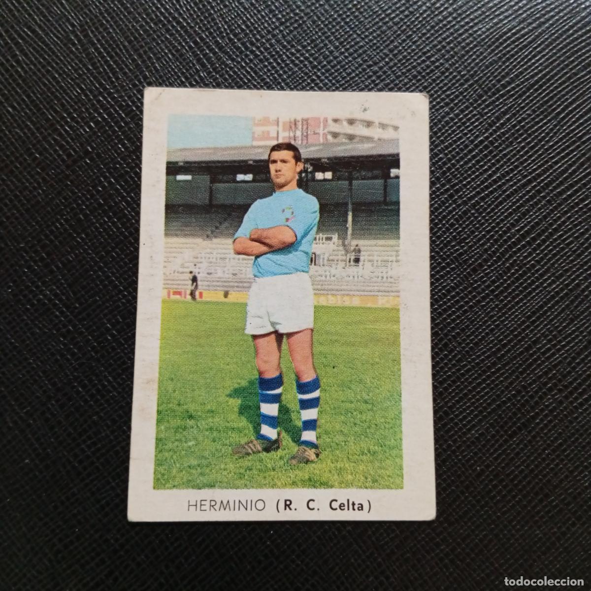 Cromos de f&uacute;tbol: HERMINIO CELTA FHER 1970 1971 CROMO FUTBOL 70 71 LIGA - DESPEGADO - A70 PG361