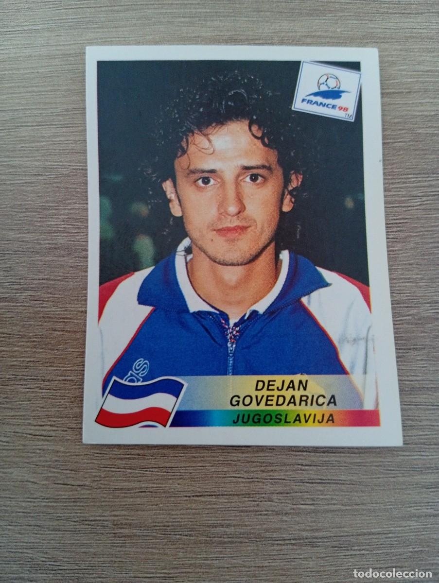 Cromos de f&uacute;tbol: DEJAN GOVEDARICA 400 YUGOSLAVIA PANINI FRANCIA 1998 98 SIN PEGAR NUNCA PEGADO