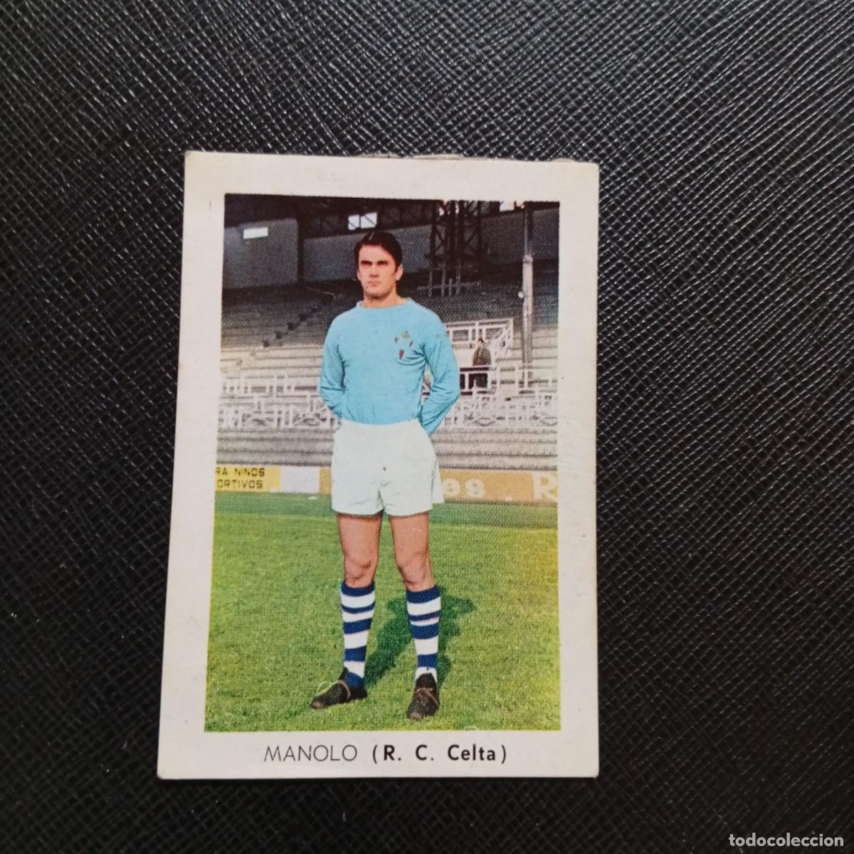 Cromos de f&uacute;tbol: MANOLO CELTA FHER 1970 1971 CROMO FUTBOL 70 71 LIGA - DESPEGADO - A70 PG361