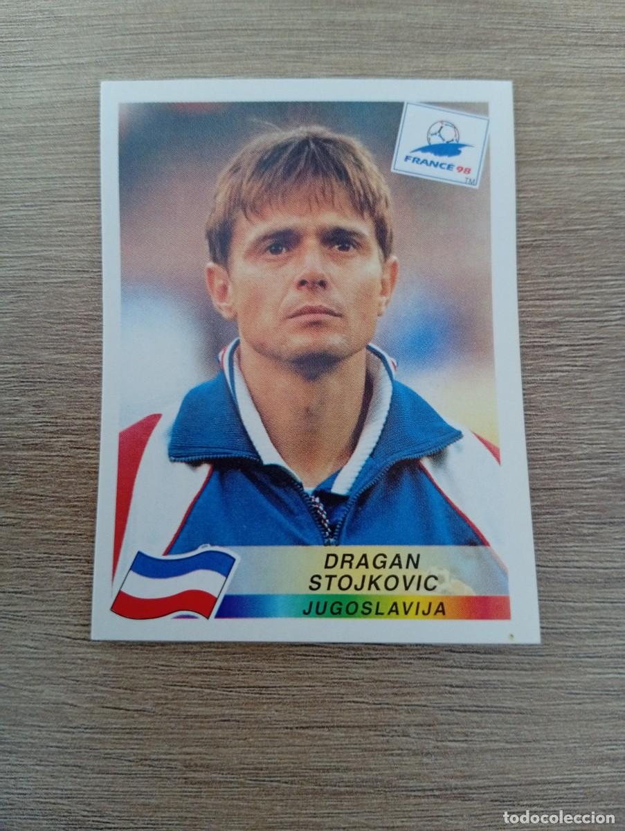 Cromos de f&uacute;tbol: DRAGAN STOJKOVIC 398 YUGOSLAVIA PANINI FRANCIA 1998 98 SIN PEGAR NUNCA PEGADO