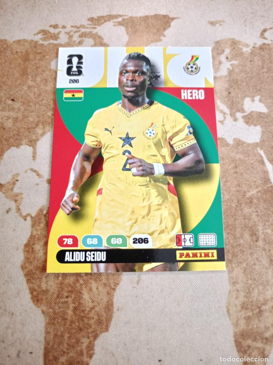 Cromos de f&uacute;tbol: Ghana 206 ALIDU SEIDU Adrenalyn WORLD Cup 2026