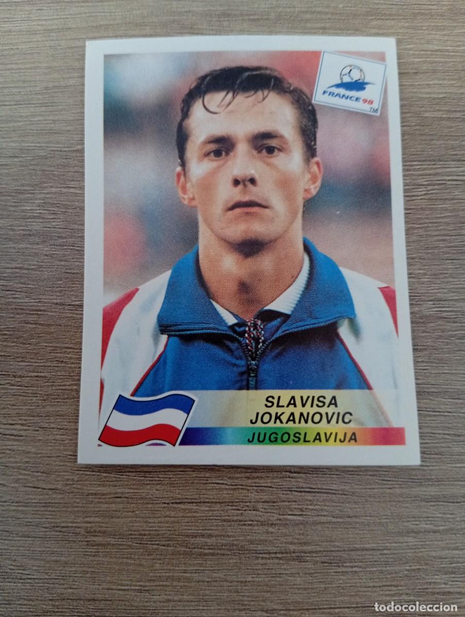 Cromos de f&uacute;tbol: SLAVISA JOKANOVIC 397 YUGOSLAVIA PANINI FRANCIA 1998 98 SIN PEGAR NUNCA PEGADO