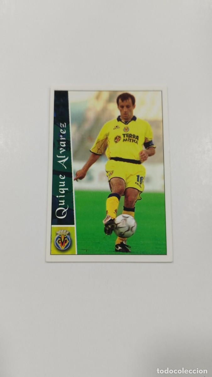 Fu&szlig;ball-Sticker: LAS FICHAS DE LA LIGA 2003 - QUIQUE ALVAREZ - VILLAREAL C.F.