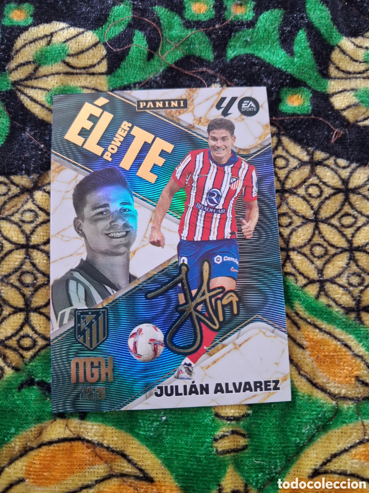 Figurine di Calcio: JULIAN ALVAREZ ELITE POWER N&ordm; P8 LIGA MGK 25 26 2025 2026 PANINI