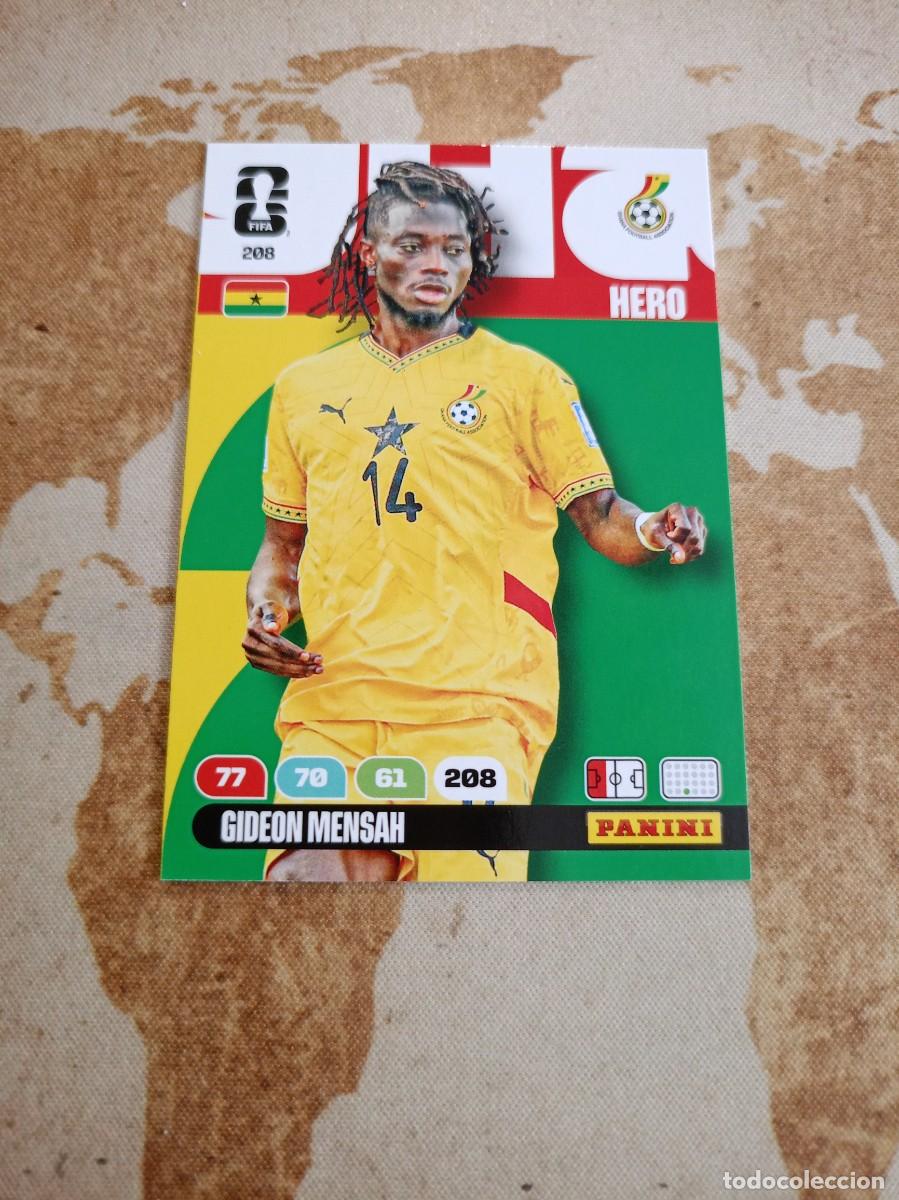 Fu&szlig;ball-Sticker: Ghana 208 GIDEON MENSAH Adrenalyn WORLD Cup 2026