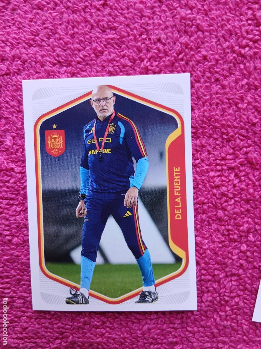 Fu&szlig;ball-Sticker: espa&ntilde;a 2026 8 de la fuente selecci&oacute;n espa&ntilde;ola panini carrefour family mundial de futbol (D)