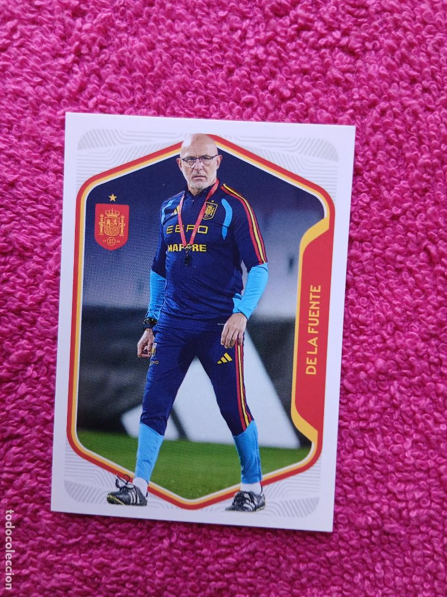 Fu&szlig;ball-Sticker: espa&ntilde;a 2026 8 de la fuente selecci&oacute;n espa&ntilde;ola panini carrefour family mundial de futbol (D)