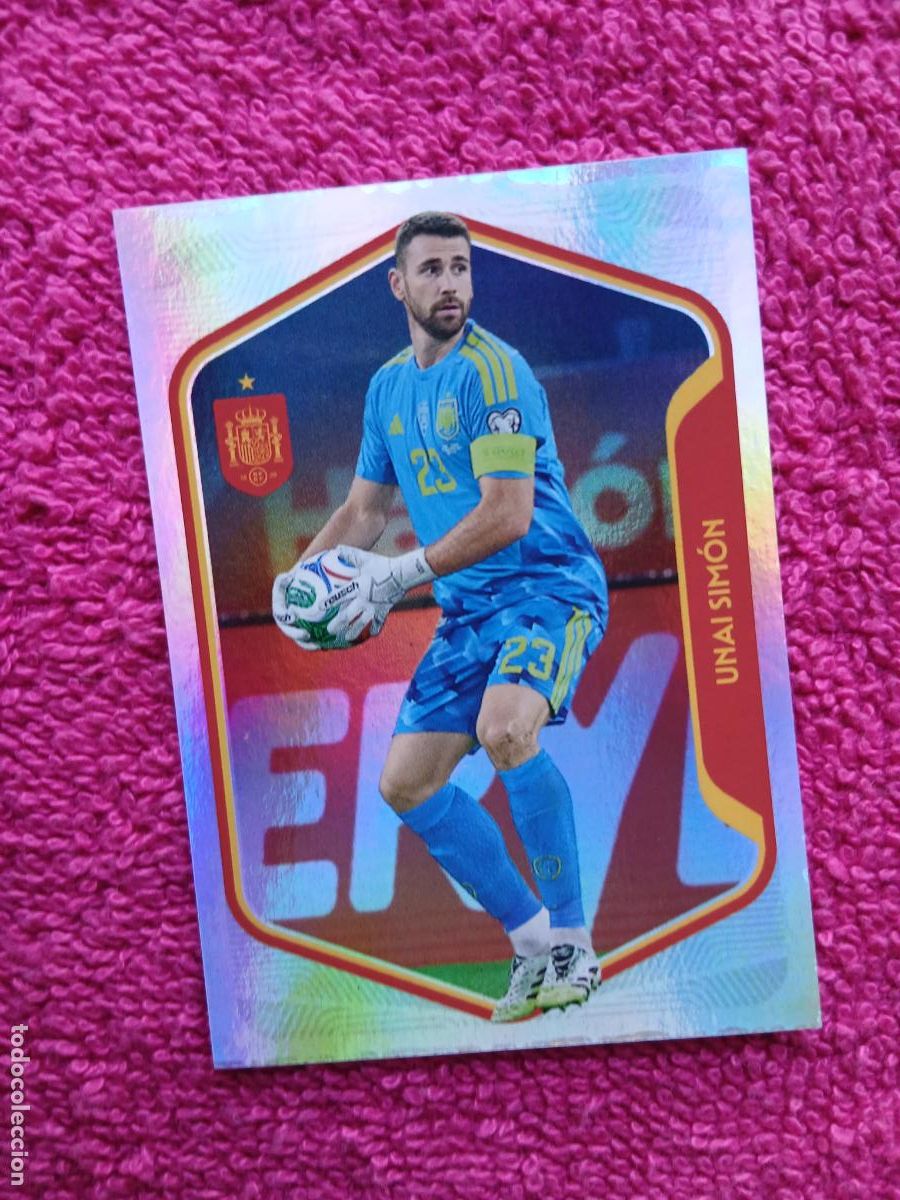 Fu&szlig;ball-Sticker: espa&ntilde;a 2026 10 unai sim&oacute;n selecci&oacute;n espa&ntilde;ola panini carrefour family mundial de futbol (D)