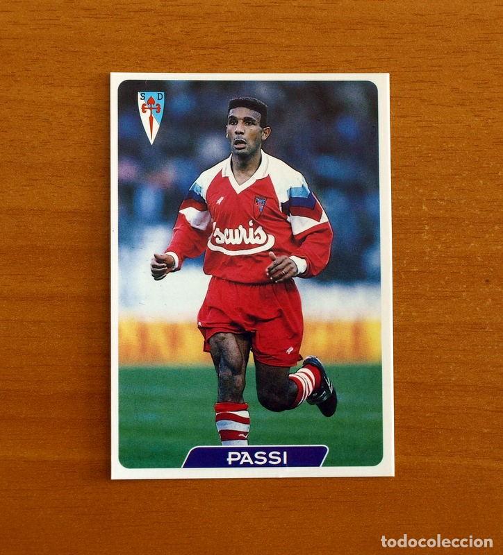 Fu&szlig;ball-Sticker: Compostela -N&ordm; 280 Passi -Las Fichas de la Liga 95-96-1995-1996 -Mundicromo Sport