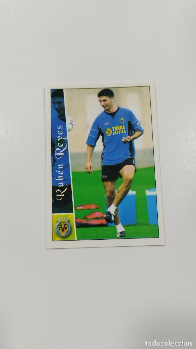 Football Stickers: LAS FICHAS DE LA LIGA 2003 - RUBEN REYES - VILLAREAL C.F.