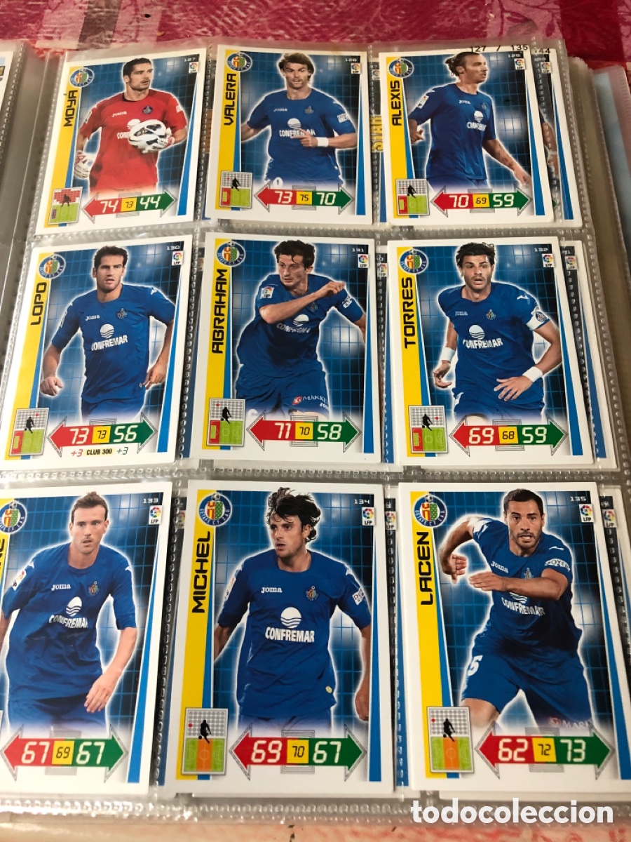 Fu&szlig;ball-Sticker: Adrenalyn 2012 2013 equipo Getafe