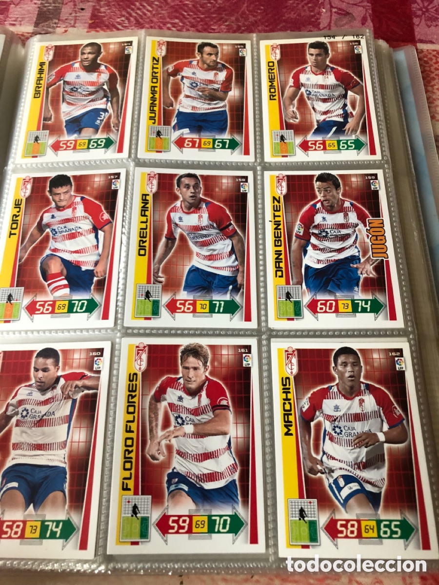Cromos de f&uacute;tbol: Adrenalyn 2012 2013 equipo granada - Foto 2