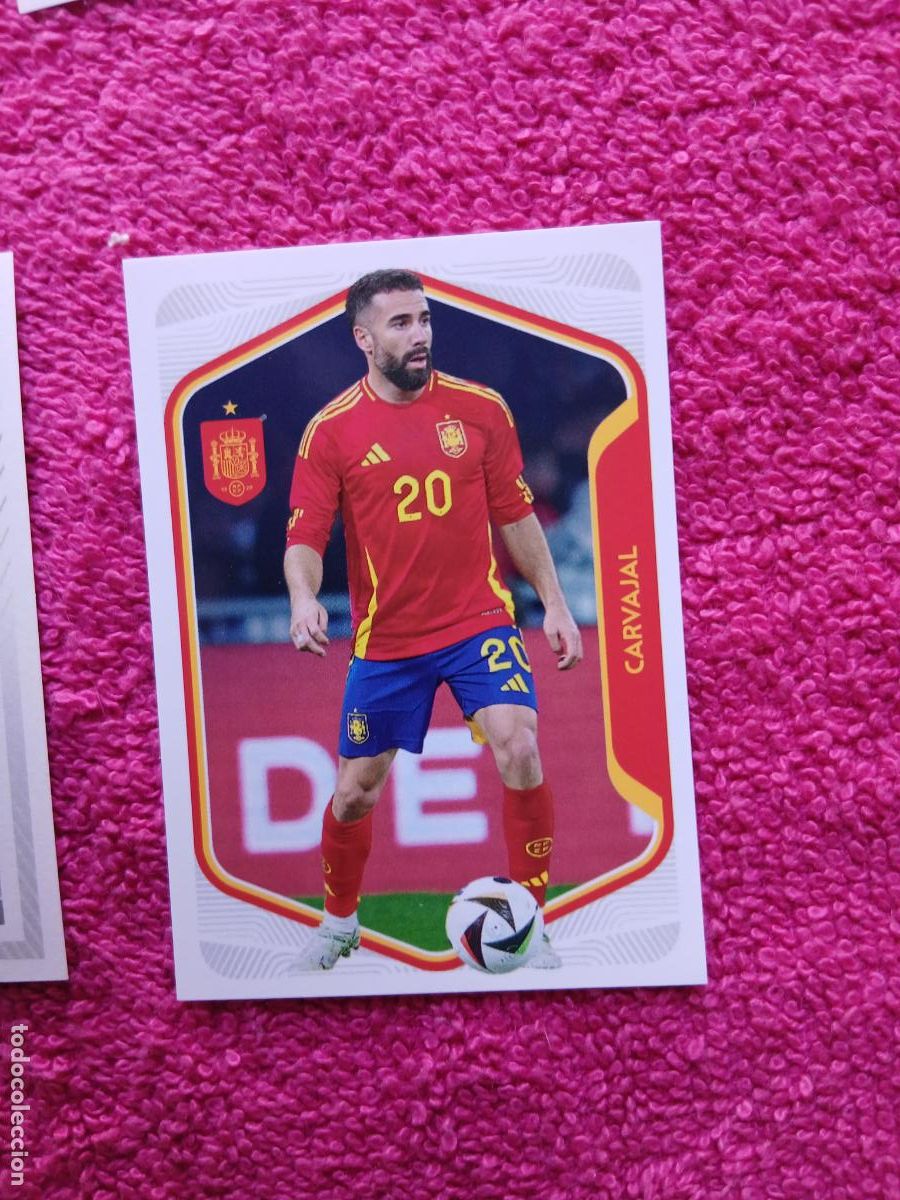 Cromos de Futebol: espa&ntilde;a 2026 16 carvajal selecci&oacute;n espa&ntilde;ola panini carrefour family mundial de futbol (D)