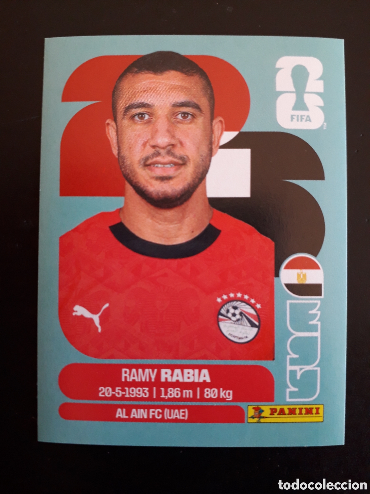 Cromos de Futebol: RABIA EGIPTO EGY 7 MUNDIAL F&Uacute;TBOL 2026 FIFA WORLD CUP PANINI SIN PEGAR PEDIDO M&Iacute;NIMO 3&euro;