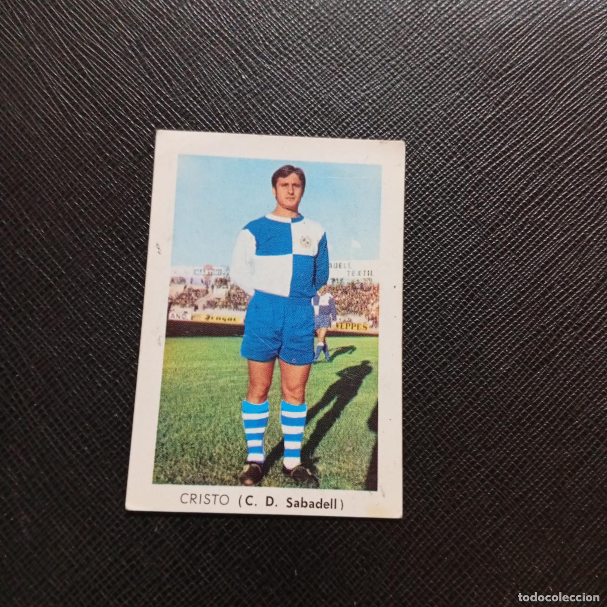 Cromos de f&uacute;tbol: CRISTO SABADELL FHER 1970 1971 CROMO FUTBOL 70 71 LIGA - DESPEGADO - A70 PG361