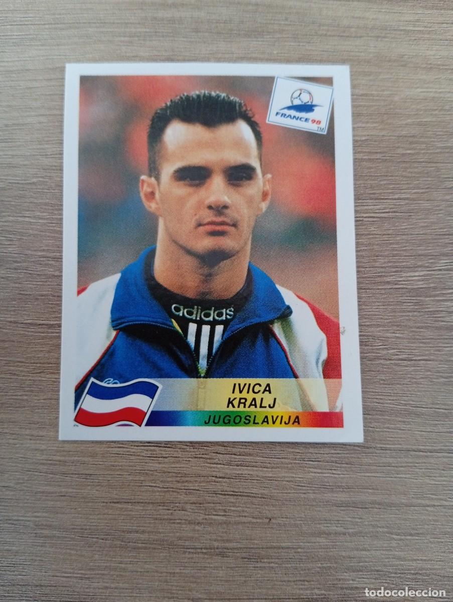 Cromos de f&uacute;tbol: IVICA KRALJ 391 YUGOSLAVIA PANINI FRANCIA 1998 98 SIN PEGAR NUNCA PEGADO